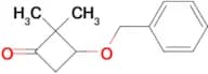 3-(benzyloxy)-2,2-dimethylcyclobutan-1-one