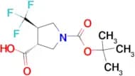 (3R,4R)-1-[(tert-butoxy)carbonyl]-4-(trifluoromethyl)pyrrolidine-3-carboxylic acid