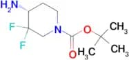 tert-butyl (4R)-4-amino-3,3-difluoropiperidine-1-carboxylate