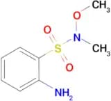 2-amino-N-methoxy-N-methylbenzenesulfonamide