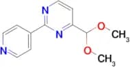 4-(dimethoxymethyl)-2-pyridin-4-ylpyrimidine