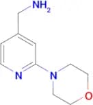 [2-(morpholin-4-yl)pyridin-4-yl]methanamine