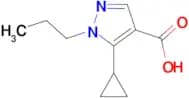 5-cyclopropyl-1-propyl-1H-pyrazole-4-carboxylic acid