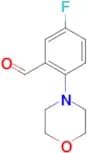 5-fluoro-2-(morpholin-4-yl)benzaldehyde
