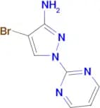 4-bromo-1-(pyrimidin-2-yl)-1H-pyrazol-3-amine
