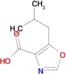 5-(2-methylpropyl)-1,3-oxazole-4-carboxylic acid
