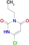 6-chloro-3-propyl-1,2,3,4-tetrahydropyrimidine-2,4-dione