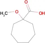 1-methoxycycloheptane-1-carboxylic acid