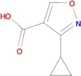 3-cyclopropyl-1,2-oxazole-4-carboxylic acid