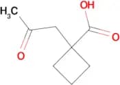 1-(2-oxopropyl)cyclobutane-1-carboxylic acid