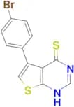 5-(4-bromophenyl)thieno[2,3-d]pyrimidine-4-thiol