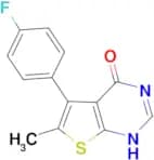 5-(4-fluorophenyl)-6-methylthieno[2,3-d]pyrimidin-4(3H)-one
