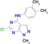 6-Chloro-N-(3,4-dimethylphenyl)-1-methyl-1H-pyrazolo[3,4-d]pyrimidin-4-amine