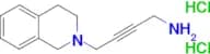 [4-(3,4-dihydroisoquinolin-2(1H)-yl)but-2-yn-1-yl]amine dihydrochloride