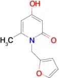 1-(2-Furylmethyl)-4-hydroxy-6-methylpyridin-2(1H)-one