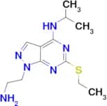 1-(2-aminoethyl)-6-(ethylthio)-N-isopropyl-1H-pyrazolo[3,4-d]pyrimidin-4-amine