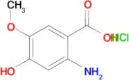 2-amino-4-hydroxy-5-methoxybenzoic acid hydrochloride
