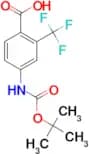 4-[(tert-butoxycarbonyl)amino]-2-(trifluoromethyl)benzoic acid