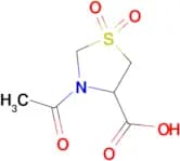 3-acetyl-1,3-thiazolidine-4-carboxylic acid 1,1-dioxide