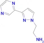 2-(3-(pyrazin-2-yl)-1H-pyrazol-1-yl)ethan-1-amine