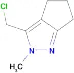 3-(chloromethyl)-2-methyl-2,4,5,6-tetrahydrocyclopenta[c]pyrazole