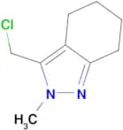 3-(chloromethyl)-2-methyl-4,5,6,7-tetrahydro-2H-indazole