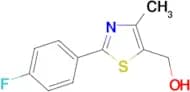 [2-(4-fluorophenyl)-4-methyl-1,3-thiazol-5-yl]methanol