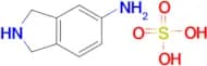 2,3-dihydro-1H-isoindol-5-amine; sulfuric acid