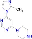 4-(2-methyl-1H-imidazol-1-yl)-6-(piperazin-1-yl)pyrimidine
