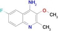 6-fluoro-3-methoxy-2-methylquinolin-4-amine