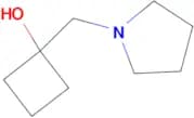 1-[(pyrrolidin-1-yl)methyl]cyclobutan-1-ol