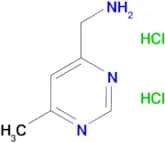 1-(6-methylpyrimidin-4-yl)methanamine dihydrochloride