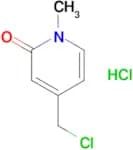 4-(chloromethyl)-1-methyl-1,2-dihydropyridin-2-one hydrochloride