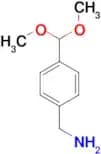 1-[4-(dimethoxymethyl)phenyl]methanamine
