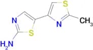 5-(2-methyl-1,3-thiazol-4-yl)-1,3-thiazol-2-amine