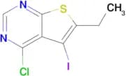 4-Chloro-6-ethyl-5-iodothieno[2,3-d]pyrimidine