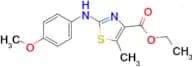 2-(4-Methoxy-phenylamino)-5-methyl-thiazole-4-carboxylic acid ethyl ester