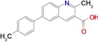 2-Methyl-6-p-tolyl-quinoline-3-carboxylic acid