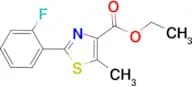 2-(2-Fluoro-phenyl)-5-methyl-thiazole-4-carboxylic acid ethyl ester