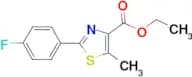2-(4-Fluoro-phenyl)-5-methyl-thiazole-4-carboxylic acid ethyl ester