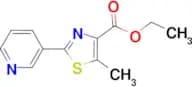 5-Methyl-2-pyridin-3-yl-thiazole-4-carboxylic acid ethyl ester