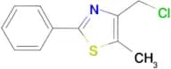 4-Chloromethyl-5-methyl-2-phenyl-thiazole