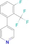 4-(3-Fluoro-2-trifluoromethyl-phenyl)-pyridine