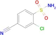 2-Chloro-4-cyano-benzenesulfonamide