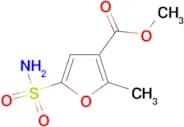 2-Methyl-5-sulfamoyl-furan-3-carboxylic acid methyl ester