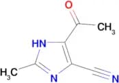 5-Acetyl-2-methyl-3H-imidazole-4-carbonitrile