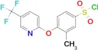 3-Methyl-4-(5-trifluoromethyl-pyridin-2-yloxy)-benzenesulfonyl chloride