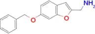 C-(6-Benzyloxy-benzofuran-2-yl)-methylamine