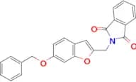 2-(6-Benzyloxy-benzofuran-2-ylmethyl)-isoindole-1,3-dione