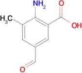 2-Amino-5-formyl-3-methylbenzoic acid